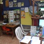 Tables of information and a book exchange