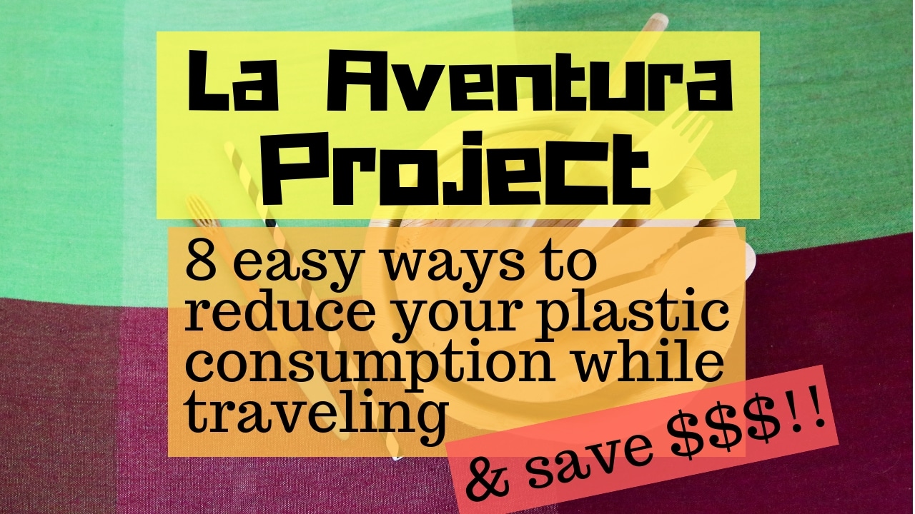 reduce plastic consumption while traveling and save money