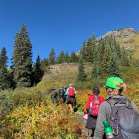 Colorado yoga and hiking retreat