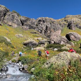 Colorado yoga and hiking retreat