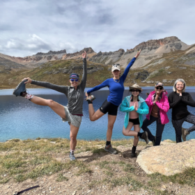 Colorado yoga and hiking retreat