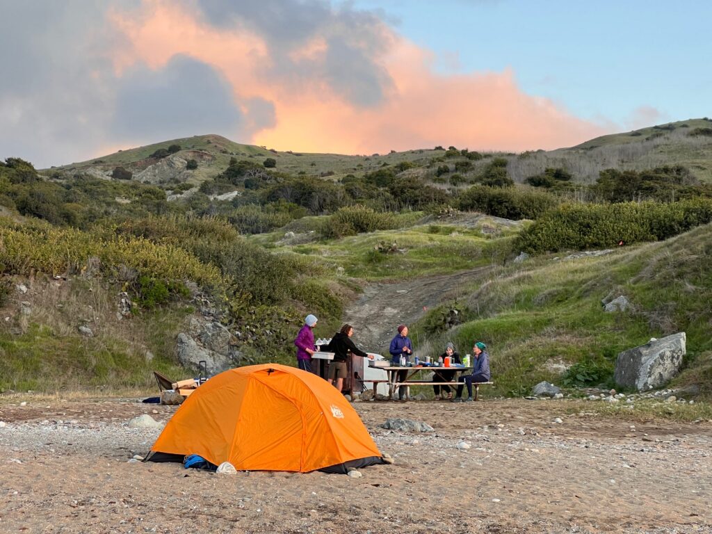 trans catalina trail backpacking yoga hiking retreat california