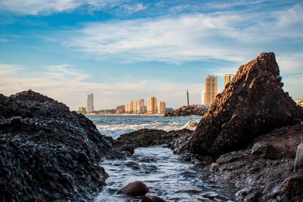 We'll view the eclipse from the path of totality on the beach in Mazatlan