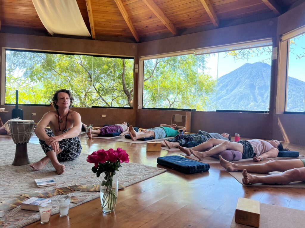 Yoga and ayahuasca retreat Guatemala