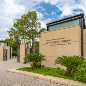 New Orleans yoga retreat sculpture garden