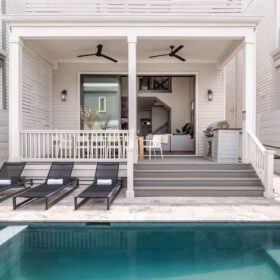 Rooftop deck New Orleans retreat