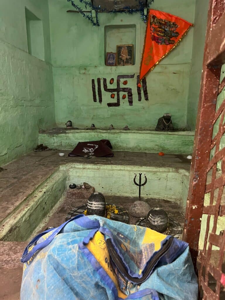 shiva temple with lingum