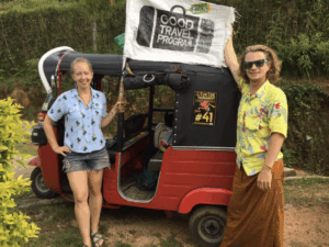 Founders leading trauma informed yoga retreats