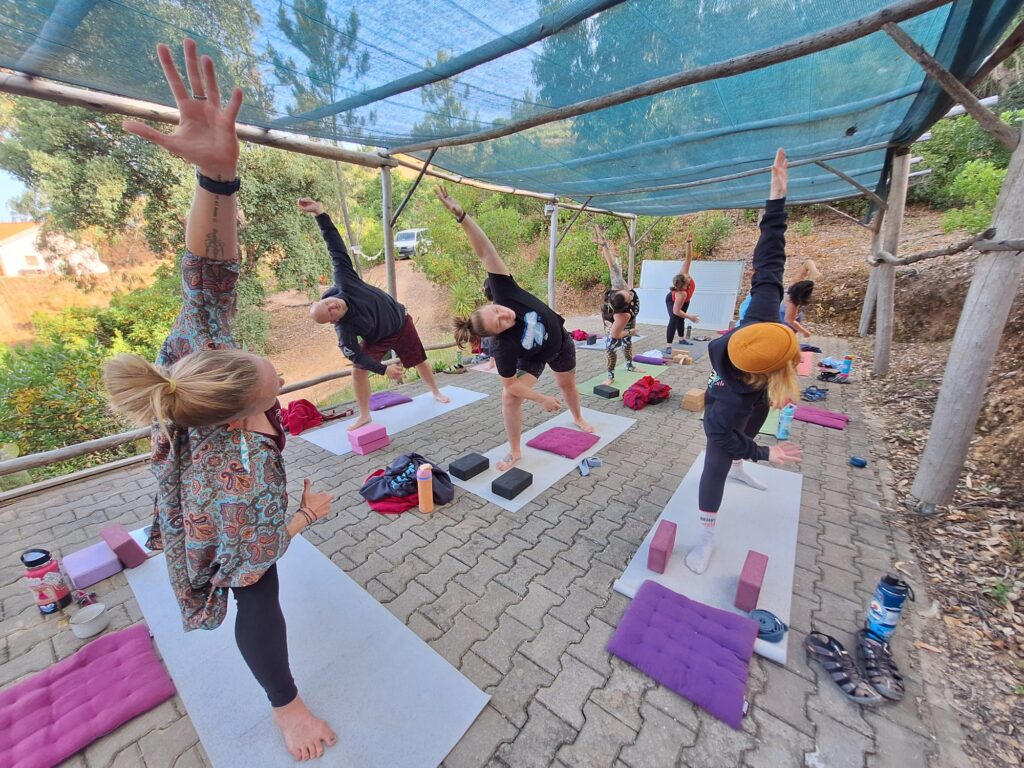 sustainable yoga retreat